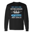 Keyboarder Musician Fun Sayings Music Piano Accessories Langarmshirts Geschenkideen