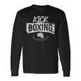 Kickboxing Boxer Kickboxer Kick Boxing Langarmshirts Geschenkideen