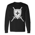 Knight Costume Knight Costume Shield Sword Langarmshirts Geschenkideen