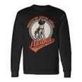 Laika Gagarin Dog Sputnik Propaganda Russia Ussr Langarmshirts Geschenkideen