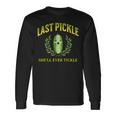 Last Pickle She'll Ever Tickle Bachelorette Party Long Sleeve T-Shirt Gifts ideas