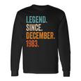 Legend Since December 1983 41 Years Langarmshirts Geschenkideen