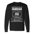 Legends Was Born In January 1965 60Th Birthday Man Langarmshirts Geschenkideen