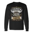 Legends Go 2025 In Retirement Pensioner Langarmshirts Geschenkideen