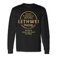 Lethwei Bare Knuckle Boxing University Burmese Boxing Long Sleeve T-Shirt Gifts ideas