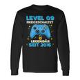 Level 9 Jahre Geburtstags Junge Gamer 2016 Geburtstag Langarmshirts Geschenkideen