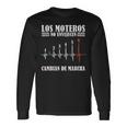 Los Moteros No Envejecen Motorista Motero Amante Moto Moteras Camiseta de manga larga Ideas de regalos