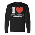I Love My Gay Little Boyfriend Long Sleeve T-Shirt Gifts ideas