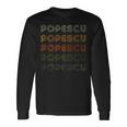 Love Heart Popescu Grungeintage-Stil Schwarz Popescu Langarmshirts Geschenkideen