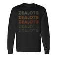 Love Heart Zealots Grunge Vintage Style Black Zealots Long Sleeve T-Shirt Gifts ideas