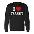 I Love Transit Langarmshirts Geschenkideen