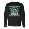 Mechatronic Screwdriver Car Mechanic Langarmshirts Geschenkideen