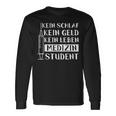 Medical Student Saying Medicine Student Study Langarmshirts Geschenkideen