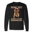 Meerkat Surikate Ich Muss Zu Meinen Erdmännchen Langarmshirts Geschenkideen