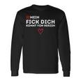 Mein Fick Dich Kommton Herzen Humour Sarcasm Langarmshirts Geschenkideen