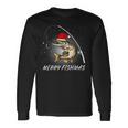 Merry Fishmas Fishing Zander Christmas Langarmshirts Geschenkideen