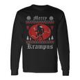 Merry Krampus Christmas Xmas Horror Ugly Jumper Evil Pyjamas S Langarmshirts Geschenkideen