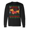 Merry Woofmas Dachshund Christmas Jumper Langarmshirts Geschenkideen