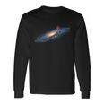 Milky Way Galaxy Universe Location Pin Space Cosmic Langarmshirts Geschenkideen