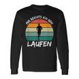 Mir Reichts Ich Geh Laufen Jogging Runner Slogan Langarmshirts Geschenkideen