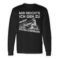 Model Railway Railway Model Making Saying Langarmshirts Geschenkideen