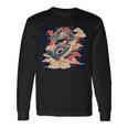 Motif Dragon Japonais Pour Un Style Emblématique T-shirt à manches longues Idées cadeaux