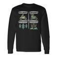 Motorcycle With Biker Slogan Langarmshirts Geschenkideen