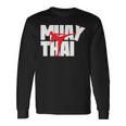 Muay Thai Thai Boxing Langarmshirts Geschenkideen