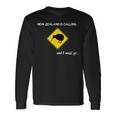 New Zealand Is Calling New Zealand Kiwi Backpacker Langarmshirts Geschenkideen