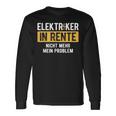 Nicht Mehr Problem Rente Craftsman Electricians Langarmshirts Geschenkideen