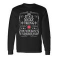 Nicky Name It's A Nicky Thing You Wouldn't Understand Langarmshirts Geschenkideen