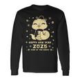 Nouvel An Lunaire 2025 Année Du Serpent Chinois Asiatiqueietnamien T-shirt à manches longues Idées cadeaux