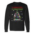 O Chemistree Wie Schön Sind Ihre Zweige Science Xmas Langarmshirts Geschenkideen