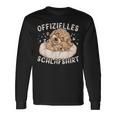 Official Sleep Maltipoo Dog And Puppy Langarmshirts Geschenkideen