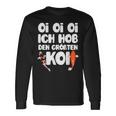 Oi Oi Oi I Hob Den Biggest Koi Fish Koi Langarmshirts Geschenkideen