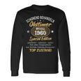 Oldtimer Baujahr 1960 Geborenintage 1960 Birthday S Langarmshirts Geschenkideen