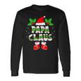 Papa Claus Outfit Christmas Family Christmas Langarmshirts Geschenkideen