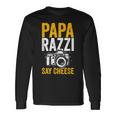 Paparazzi Say Cheese Photographer Photography Camera Langarmshirts Geschenkideen