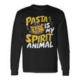 Pasta Is My Spirit Animal Pasta Party Long Sleeve T-Shirt Gifts ideas