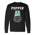 Pepper Costume Salt Pepper Matching Pair His Her Langarmshirts Geschenkideen