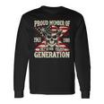 Proud Member Of 1965 1980 Generation Langarmshirts Geschenkideen