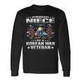 Proud Niece Of A Korean War Veteran Military Vet's Family Long Sleeve T-Shirt Gifts ideas