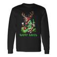 Reindeer Happy Rapid I Christmas Langarmshirts Geschenkideen