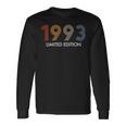 Retro 28 Year Old 1993 Limited Edition 28Th Birthday Langarmshirts Geschenkideen