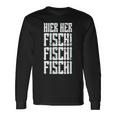 Retro Here Here Fischi Fischi Fischi Langarmshirts Geschenkideen