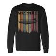 Retro Zeppelin 70Er Jahre Dirigible Blimp Luftschiff Zepelin Zepplin Langarmshirts Geschenkideen