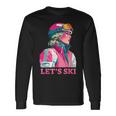 Retrointage Ski 80Er 90Er Jahre Skifahren Outfit Herren Damen Langarmshirts Geschenkideen