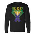 Rio Carnival Costume Brazil Rio De Janeiro Souvenir Langarmshirts Geschenkideen