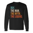 Roy The Man The Myth The Legend Name Roy Langarmshirts Geschenkideen