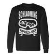 Schladming Apres Ski Holiday Skiers Apres-Ski Party Langarmshirts Geschenkideen